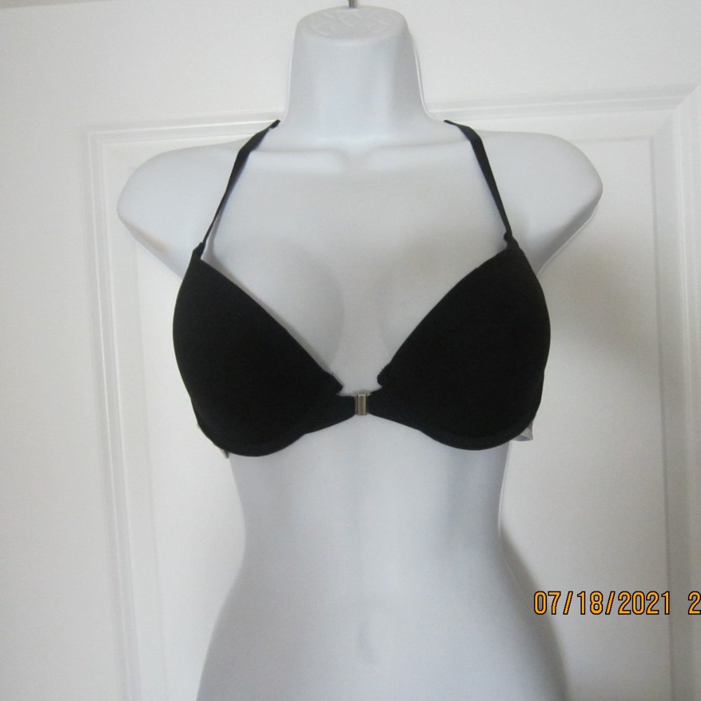 Jessica Simpson Black Size 34c Bra, Front Closure